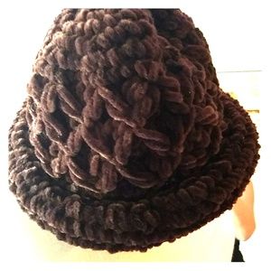 Chenille woven hat